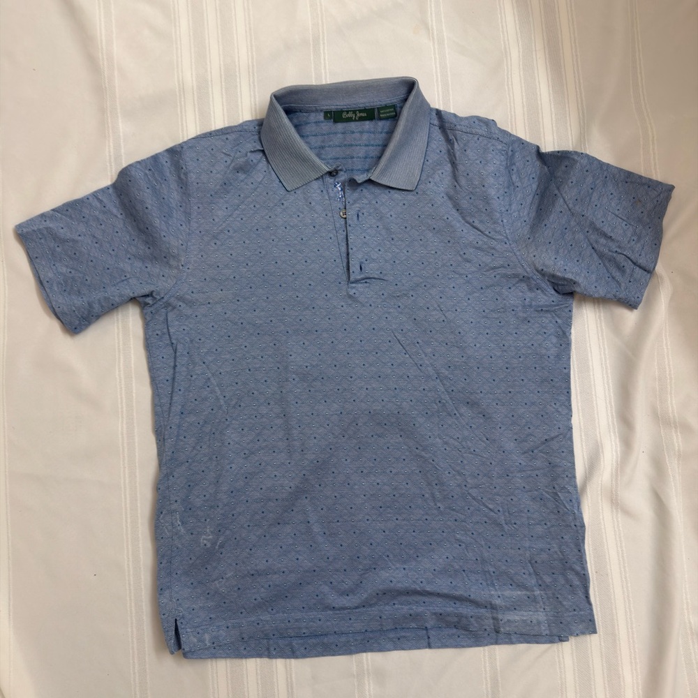Bobby Jones Light Blue Polo Shirt